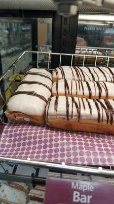 Flies in the donut cabinet.