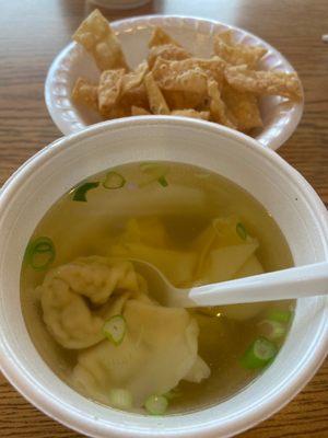 Wonton Soup - Always love the soup here