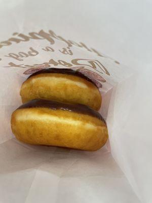 chocolate donuts