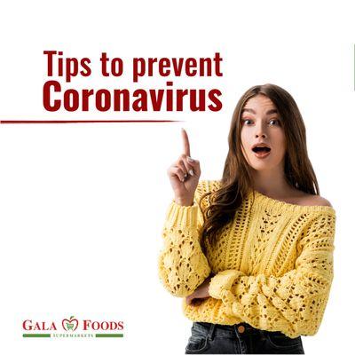 Tips to prevents Coronavirus