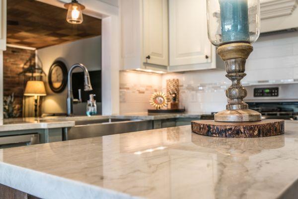 Sea Pearl Quartzite Kitchen Countertops