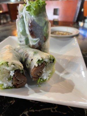 2. Fresh Spring Roll with pork