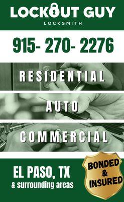 A locksmith you can trust! Ask for Ramon