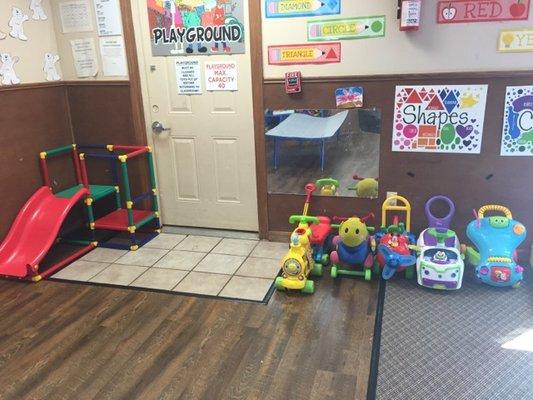 toddler area