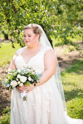 Stella York gown from Marry & Tux for my July 5, 2019 wedding