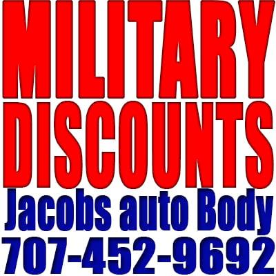 We offer military discounts for all of our highly valued service men & women!