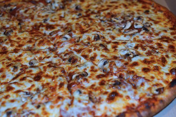 Fresh Mushroom Pizza