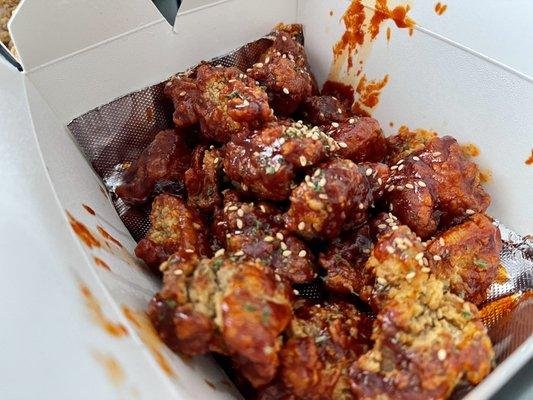 5. Hot and Spicy Boneless Chicken