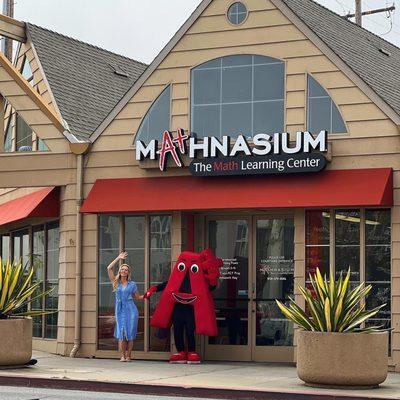 NBC7 San Diego filming at Mathnasium of La Jolla