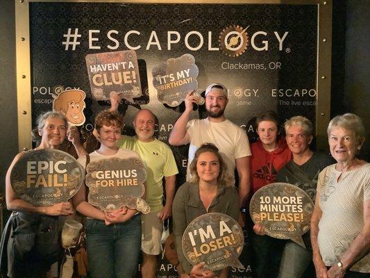 Fun time failing to escape from "Murder Mansion."