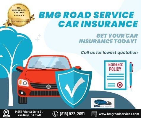 Now offering Auto Insurance, instant coverage approved. Available free insurance quotes!