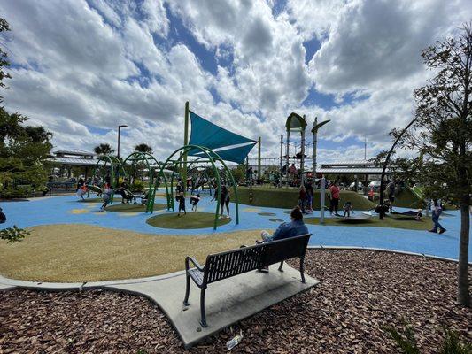 Carrollwood Village Park w Skateboarding, Splash Pad, Playground, nature trail, ping pong, checkers, Carrollwood, off Ehrlich, North Tampa