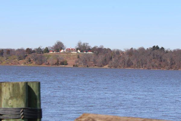 Mt. Vernon from Dock