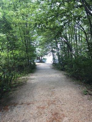 path to lake sebago