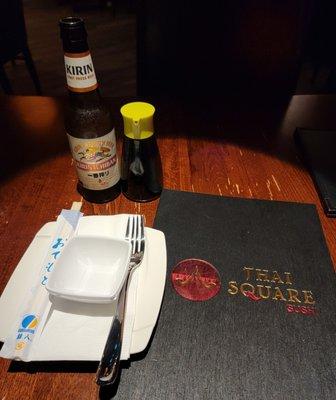 Welcome to Thai Square Sushi, you have the spotlight!