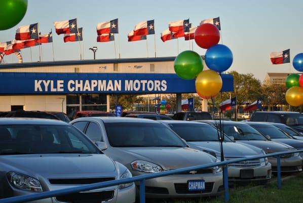 Used cars and trucks
 Kyle Chapman Motors Austin
 View from Bruning Rd