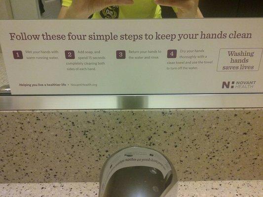 Wash your hands!