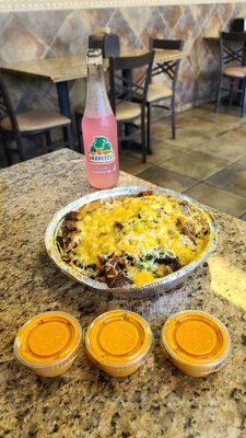 Al Pastor Nachos, Habanero Sauces, & Guava Jarritos   05-27-2022