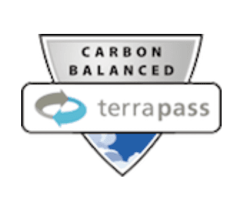 We are committed to the Earth and offset our carbon footprint with TerraPass