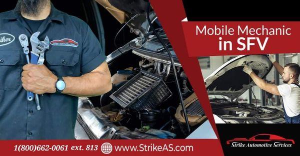 Mobile Mechanic Shop Serving the San Fernando Valley