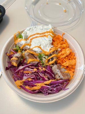 Big Greek Bowl with Pork (carryout)