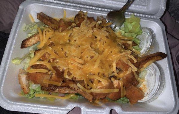 Crispy Buffalo Chicken Salad (small)