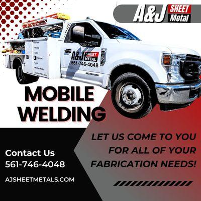 Did you know we also offer mobile welding 
 We are fully equipped to handle all of your onsite fabrication needs!
 #mobilewelding