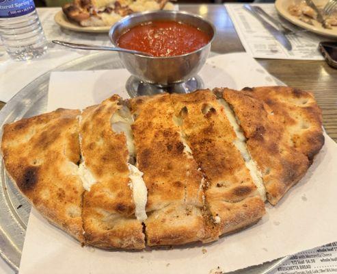 The small meatball calzone!