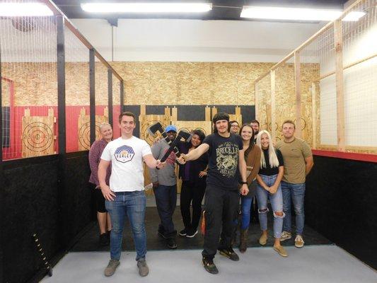 Fun With Knives Wild Frontier Axe Throwing