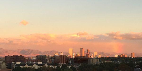 View of downtown Denver from my operatory!