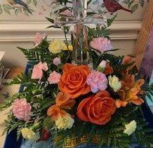 What we received.  No where near the lushness that is pictured on Teleflora.