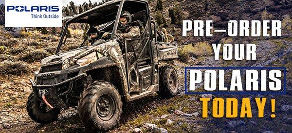 Pre-order your 2021 Polaris ORV