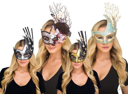 New styles of masquerade masks for 2022.