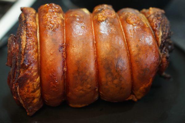 1/2 slab pork belly rolls (bought pork belly slab from Richards meat) *7/16/2021