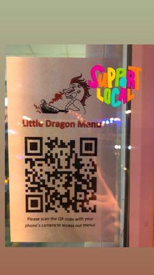 QR code menu