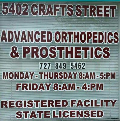 Advanced Orthopedics & Prosthetics