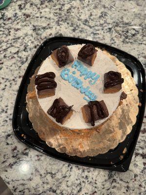 Butterfinger Bonanza Cake