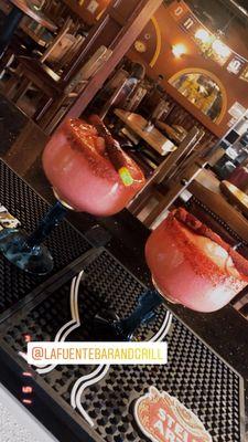 Gorgeous & Delicious Fresh Strawberry  Margaritas