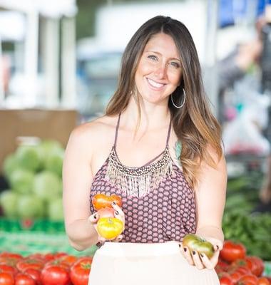 At the Farmer's Market