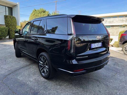 2023 Black on Black Cadillac Escalade SUV