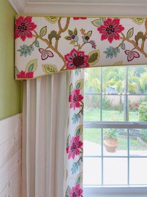 Custom window treatment