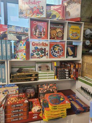 Their board game section is huge, and has so many great options.