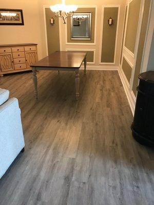 LUXURY VINYL PLANKS Waterproof Flooring!