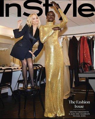 Our client actress Kristen Chenoweth on the cover of Instyle magazine