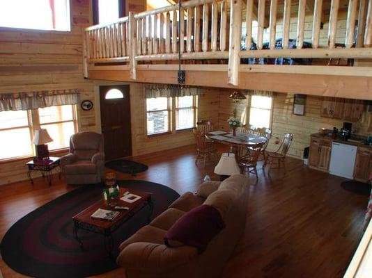 Waterwheel Retreat near Sturgis, a log cabin in the Black Hills