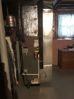 Lennox elite gas furnace and Ecoer ESi series heatpump