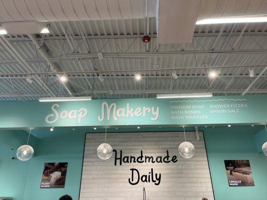 New soap store, soap bombs, soap bars, lotions, etc.