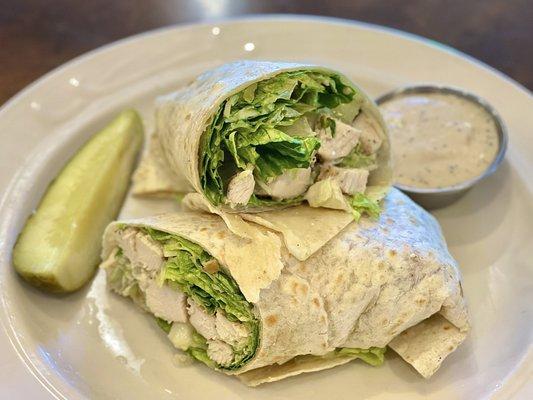 Grilled Chicken Caesar Wrap