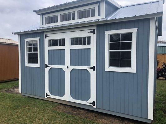 10x16 Dormer Shed