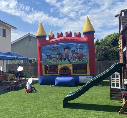 Paw Patrol bounce house